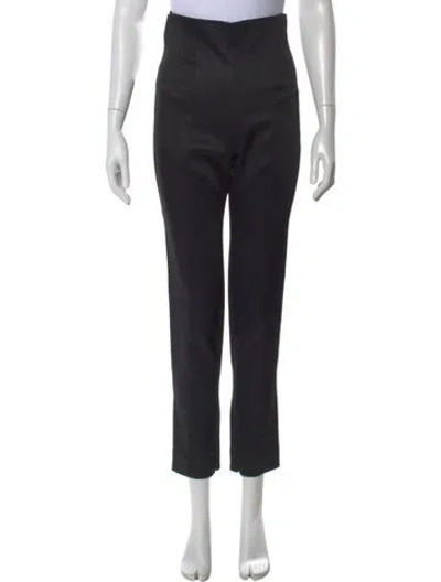 Pre-owned Khaite Skinny Leg Pants In Black