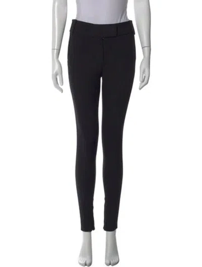 Pre-owned Khaite Skinny Leg Pants In Black