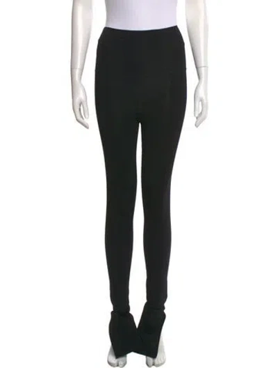 Pre-owned Khaite Skinny Leg Pants In Black