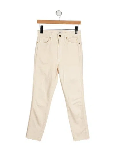 Pre-owned Khaite Skinny Leg Pants In Neutral