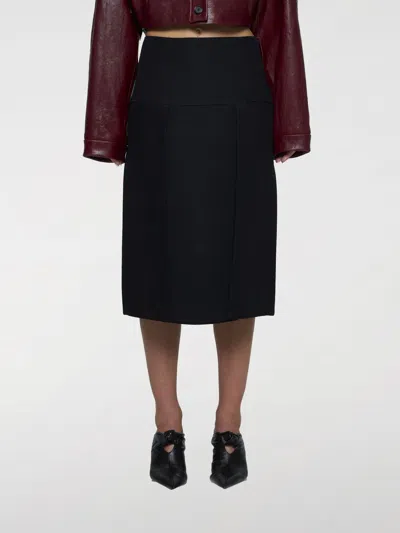 Khaite Skirt  Woman Color Black In Schwarz