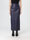 Khaite Skirt  Woman Color Blue In Blue