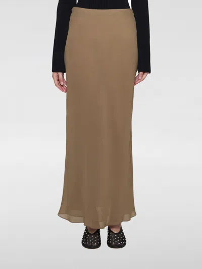 KHAITE SKIRT KHAITE WOMAN COLOR BROWN,F74152032