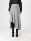 Khaite Skirt  Woman Color Grey In Gray