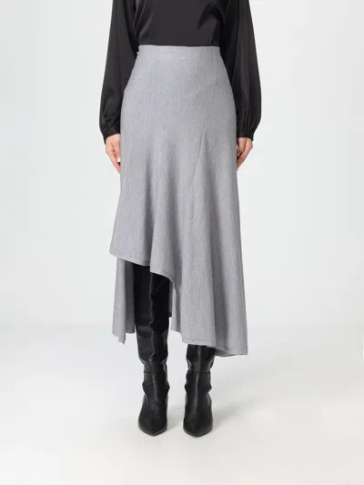Khaite Skirt  Woman Color Grey In Gray