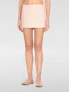 Khaite Jett Grain Suede Mini Skirt
