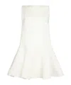 Khaite Mags Flared Silk Organza Mini Dress