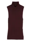 Khaite Sleeveless Top In Purple