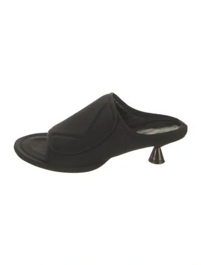 Pre-owned Khaite Slides In Black