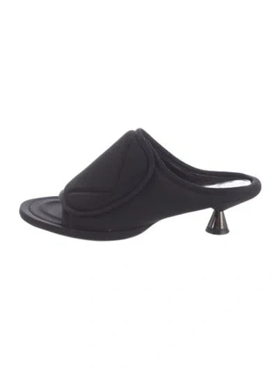 Pre-owned Khaite Slides In Black