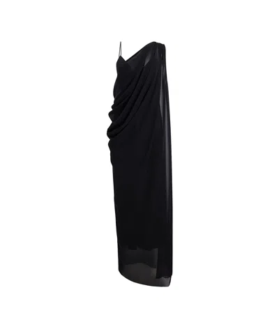 Khaite Sling Dress In Black
