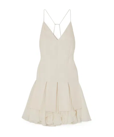 Khaite Slip Dress In Neutral