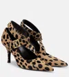 Khaite Sloan 85 Leopard-print Calf Hair Pumps In Animal Print