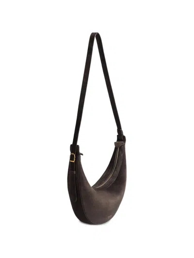 Khaite Small Augustina Cross Body Bag In Brown