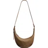Khaite Augustina Ho Leather Shoulder Bag In Dark Olive