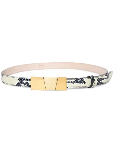 Khaite Small Axel Belt In Neutrals
