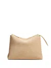 Khaite Small Lina Clutch In Neutrals