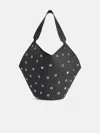 Khaite Small 'lotus' Black Leather Bag In Black