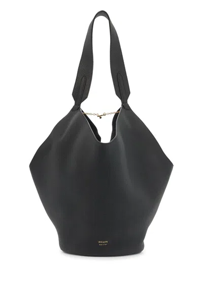 Khaite Small Lotus Tote Bag In Black