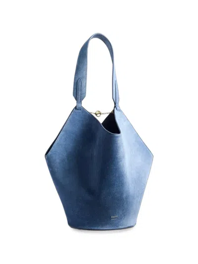 Khaite Small Lotus Tote In Red