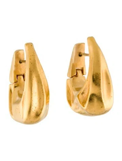 Pre-owned Khaite Small Olivia Hoop Earrings In Multi