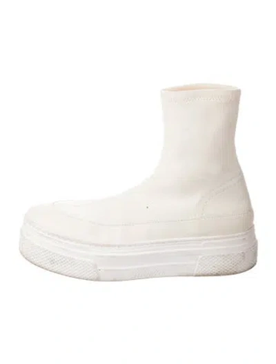 Pre-owned Khaite Sock Sneakers In Neutral