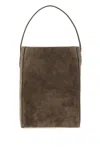 KHAITE SOFT SUEDE HOBO HANDBAG WITH REMOVABLE POUCH FOR WOMEN