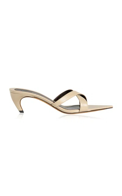 Khaite Sophie Sandal 55 In Neutral