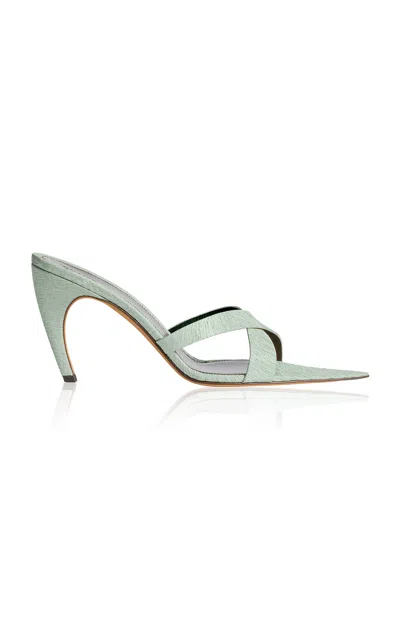Khaite Sophie Sandal 85 In Green