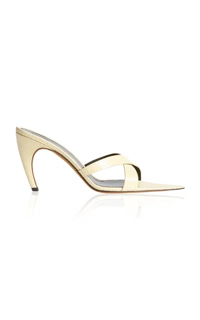 Khaite Sophie Sandal 85 In Yellow