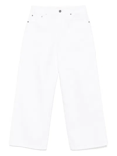 Khaite Sowen Jeans In White