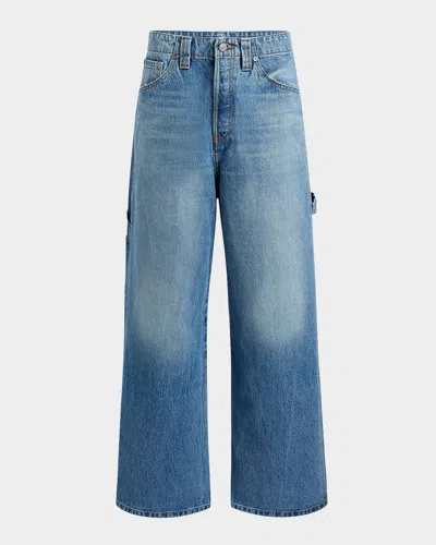 KHAITE SOWEN WIDE-LEG CARPENTER JEANS