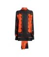 Khaite Argo Oversized Printed Silk-twill Shirt In Black