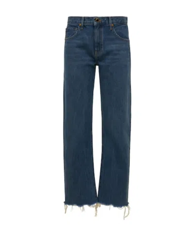 Khaite Straight Jeans