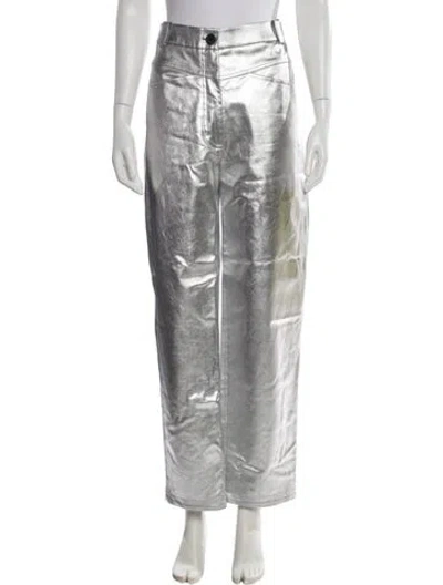 Pre-owned Khaite Straight Leg Pants