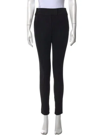 Pre-owned Khaite Straight Leg Pants In Black