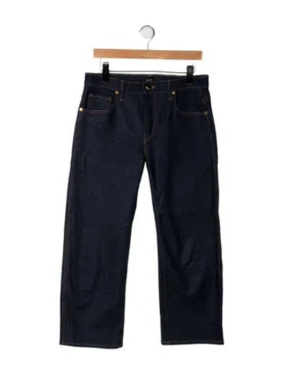 Pre-owned Khaite Straight Leg Pants In Black