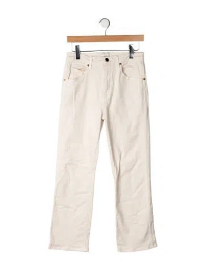 Pre-owned Khaite Straight Leg Pants In Multicolor