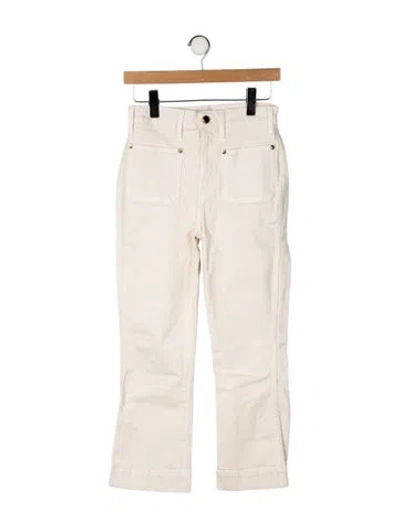 Pre-owned Khaite Straight Leg Pants In Neutrals