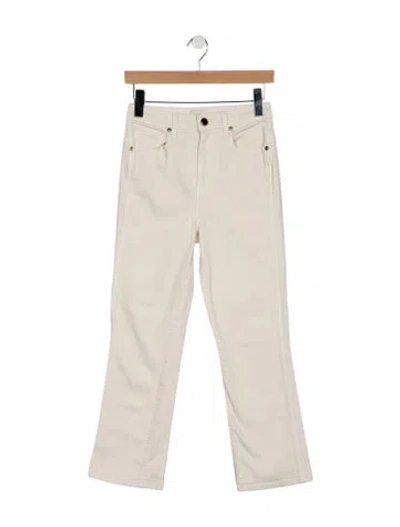 Pre-owned Khaite Straight Leg Pants In Neutrals