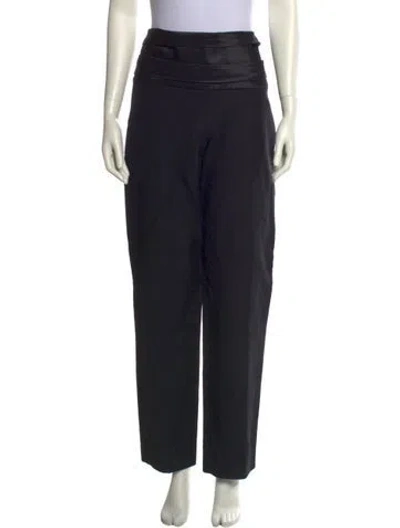 Pre-owned Khaite Straight Leg Pants W/ Tags In Black