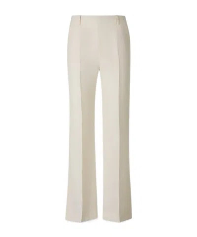 Khaite Straight Leg Tailored Trousers In Neutral
