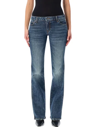 Khaite Straight-leg Jeans In Northfield