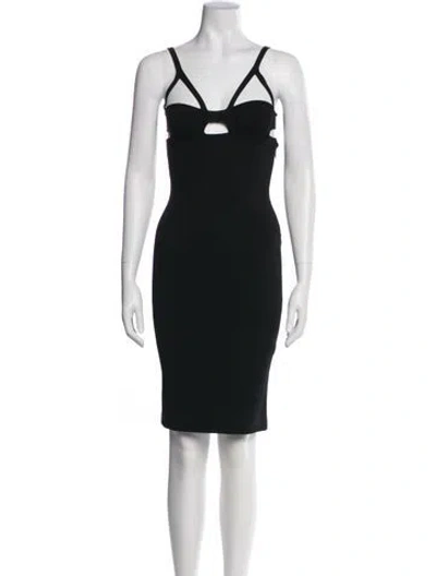 Pre-owned Khaite Strapless Bodysuit In Black