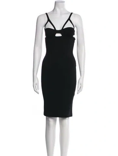 Pre-owned Khaite Strapless Bodysuit In Black