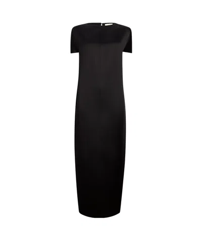 Khaite Basile Maxi Dress In Black