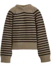 Khaite Nalani Cashmere Sweater In Gray
