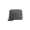 Khaite Structured Crossbody Bag In Textured Calf Leather In Gray