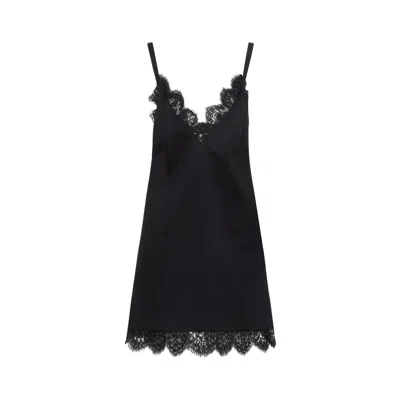 Khaite Stunning Black Bo Dress For Women
