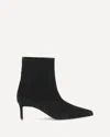 Khaite Ona Ankle Boot 55 In Black